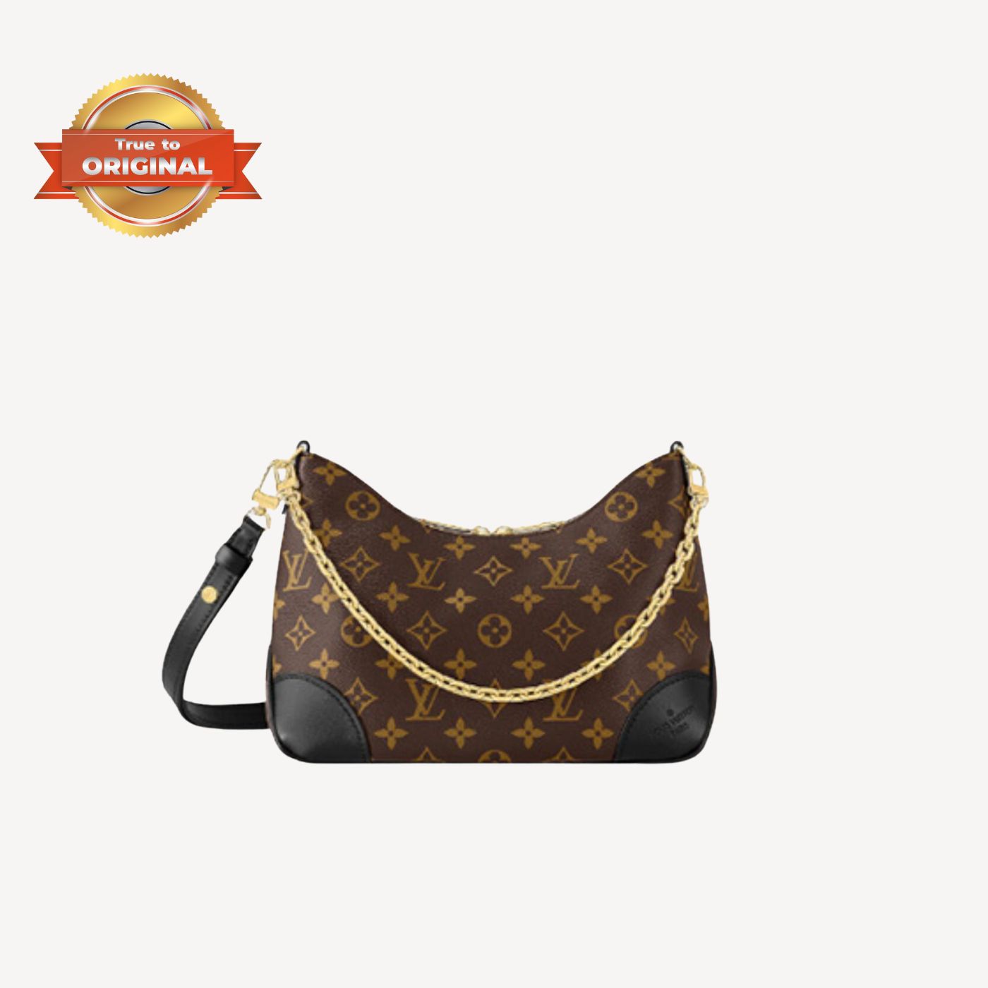 [True-to-ORIGINAL] Louis Vuitton Boulogne Monogram Canvas Brown For Women 11.4in/29cm